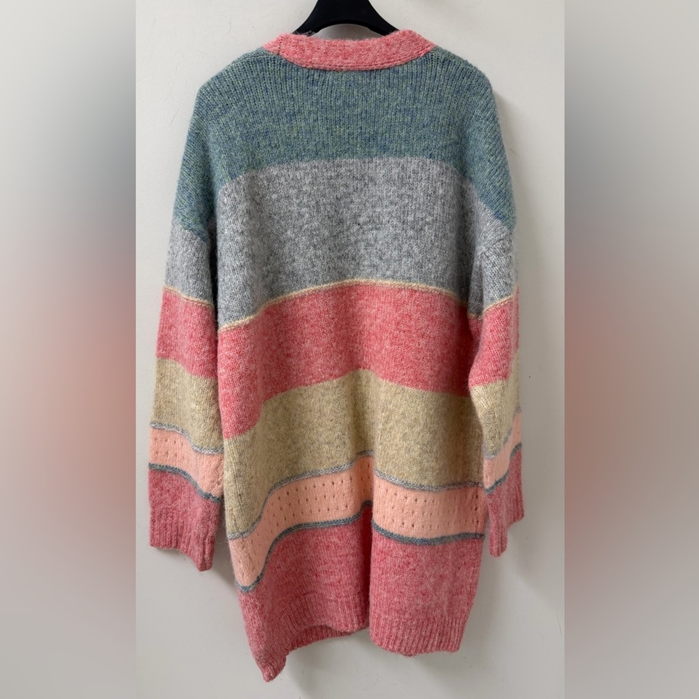 Colorblock Cardigan -OS - Picture 5 of 7
